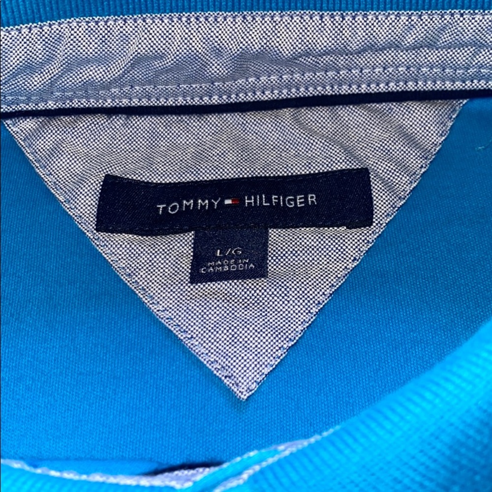 Blue tommy polo shirt - Picture 2 of 2